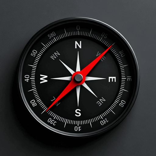 探路者罗盘指南针