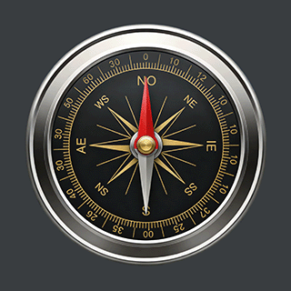 高精度罗盘指南针